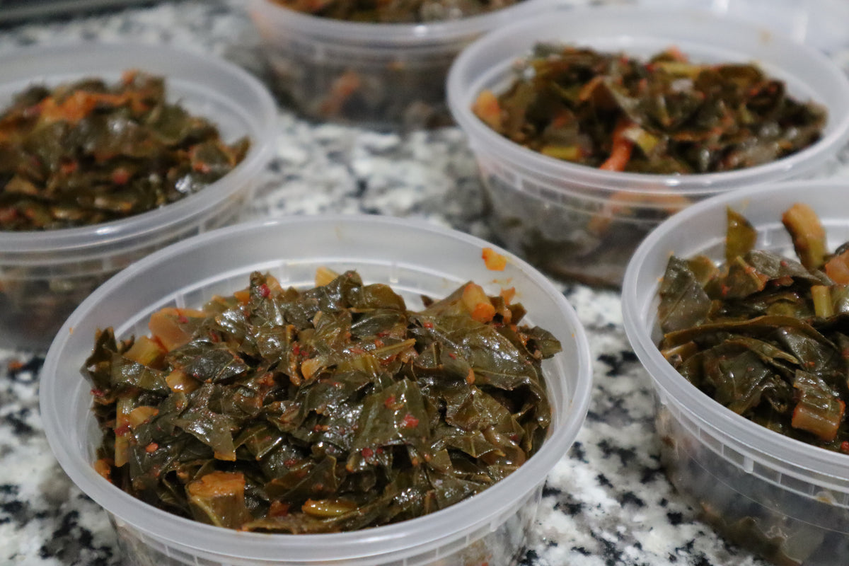 Kimchi Collard Greens