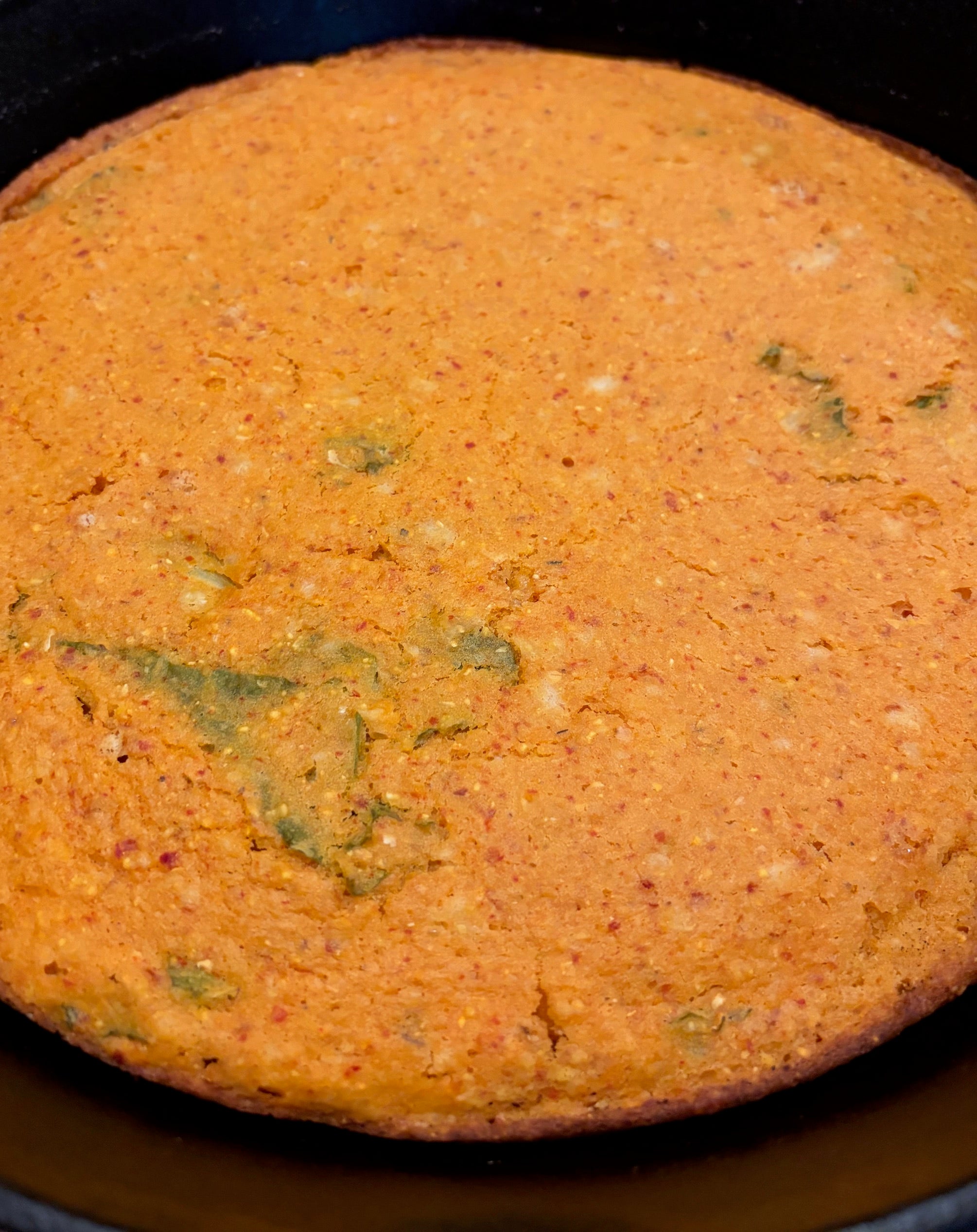 Kimchi Cornbread by the slice
