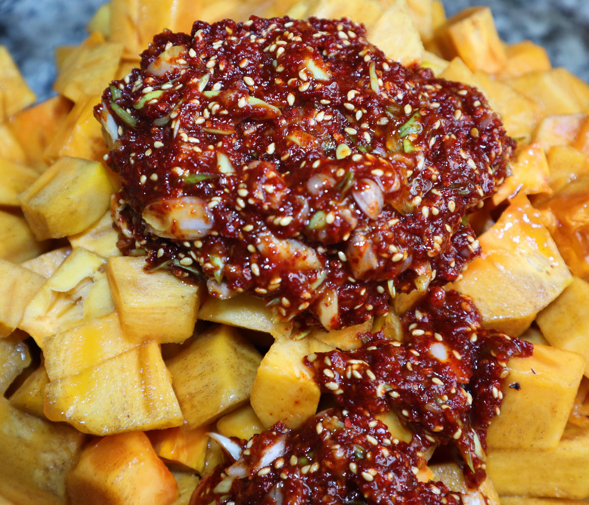 Persimmon Kimchi